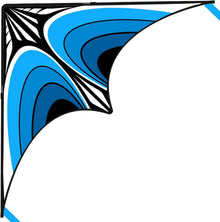 Kite for Kids & Adults Easy-to-Fly Delta Kite Beginners Blue