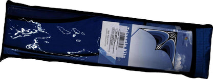 Simxkai Delta Kite, Easy to Fly, 150cm, Blue, Travel Size
