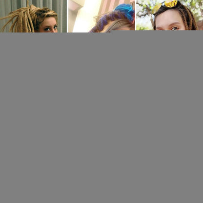 24 Zoll Dreadlock Extensions Blond bis Braun – 20 Stränge Handgemacht