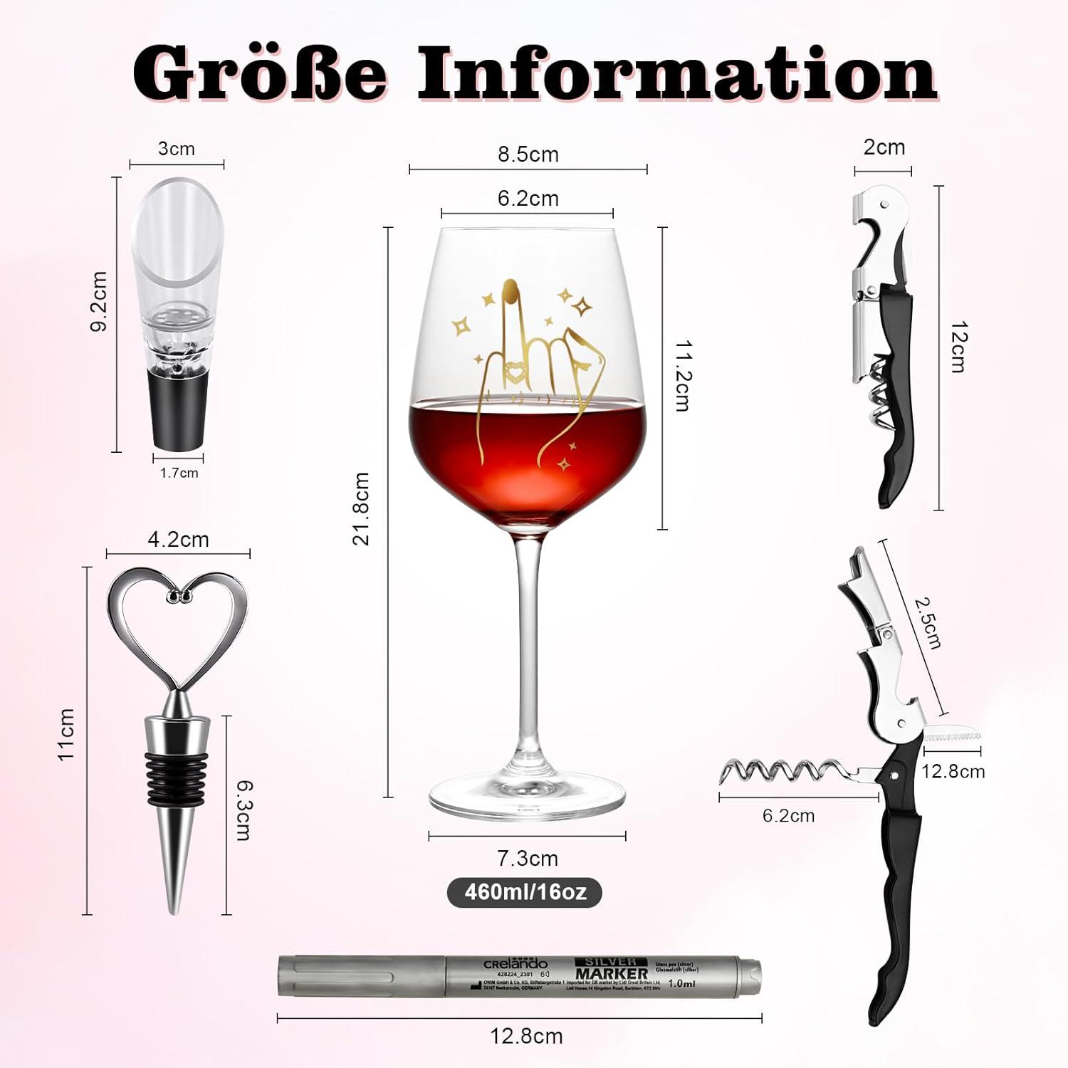 Hochwertige Weingläser Set für Paare, Hochzeitsgeschenk personalisiert