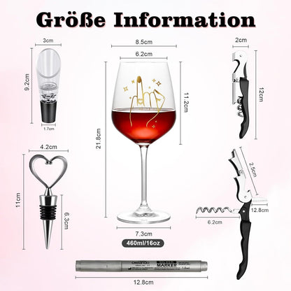 Hochwertige Weingläser Set für Paare, Hochzeitsgeschenk personalisiert
