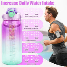 Große 2L Sport Trinkflasche mit