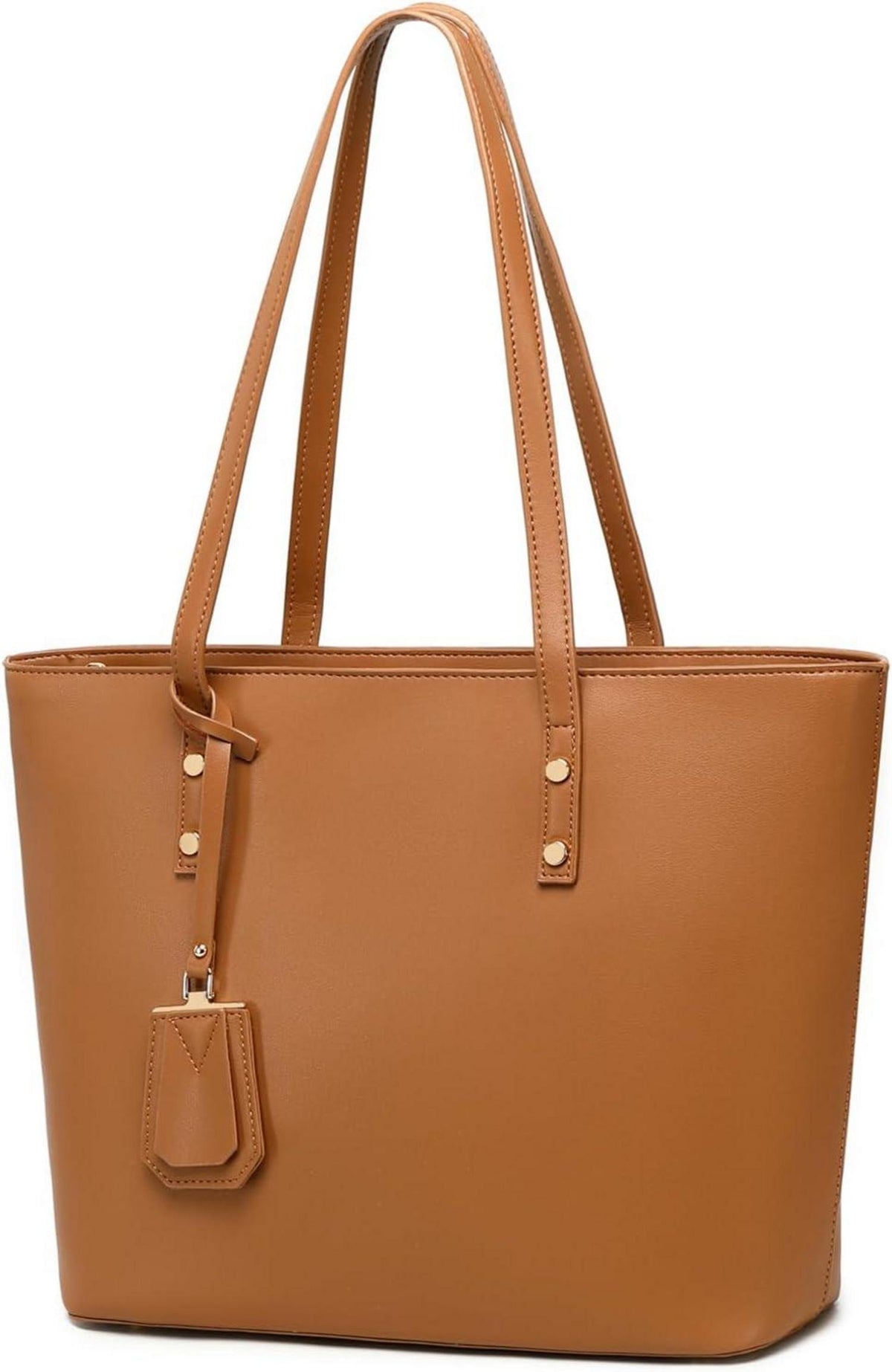 Damen Handtasche Weiches Leder Große Tote Tasche mit Reißverschluss