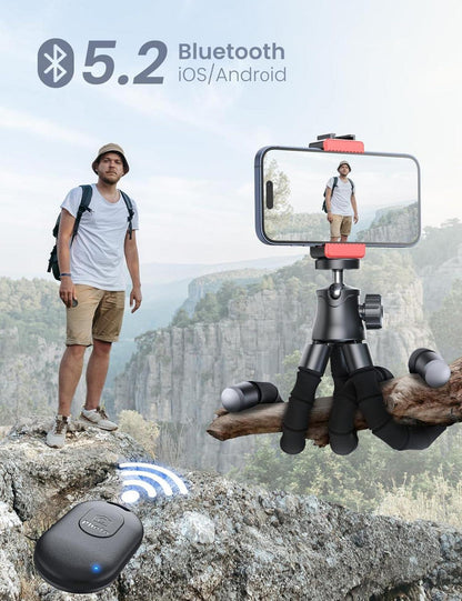 Mini Handy Stativ für Smartphone Kamera iPhone Fernauslöser