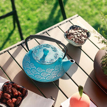 Japanische Gusseisen Teekanne mit Teesieb, 800