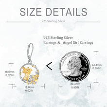 Engelohrringe Mädchen 925 Sterling Silber Geschenk