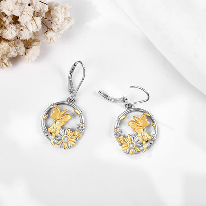 Engelohrringe 925 Sterling Silber Erstkommunion Geschenk