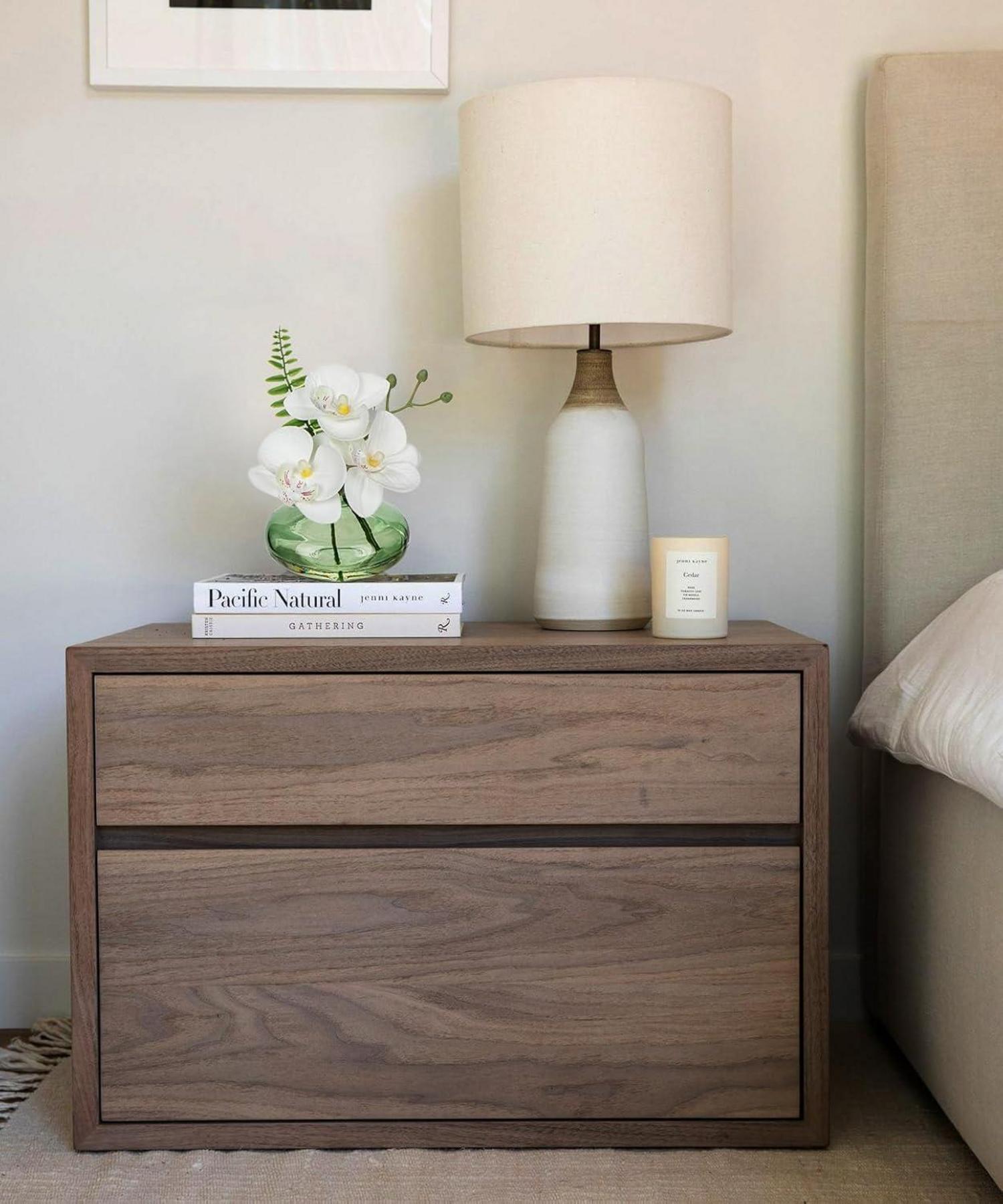 3er Set Kunstblumen Künstliche Orchideen Deko Glasvase