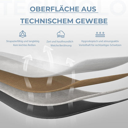 Ergonomischer Gaming Stuhl Taschenfederkissen Massage PC Bürostuhl Blau