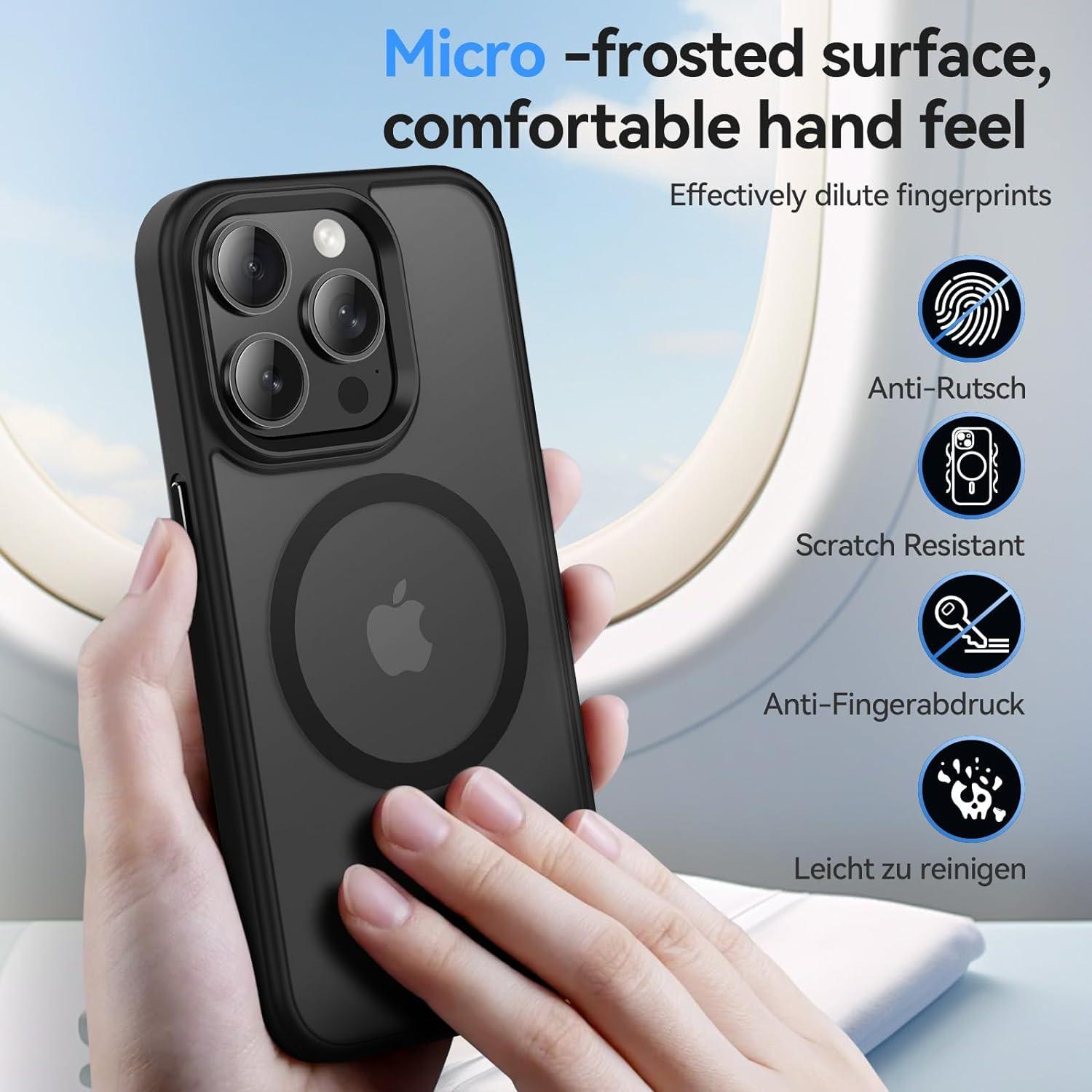 Magnetische Handyhülle für iPhone 15 Pro