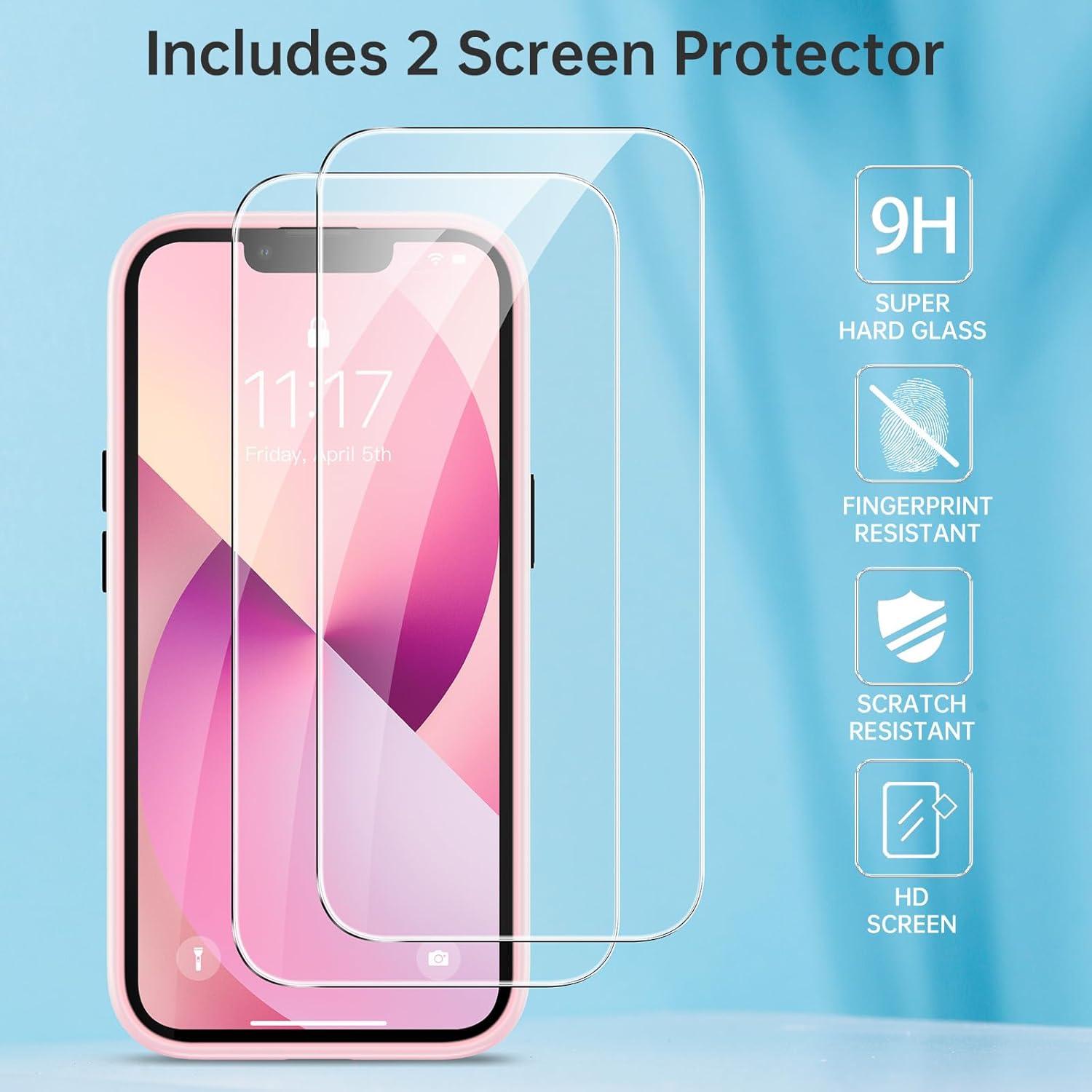 Schutzhülle iPhone 14/13 in Transluzenter Matt-Optik
