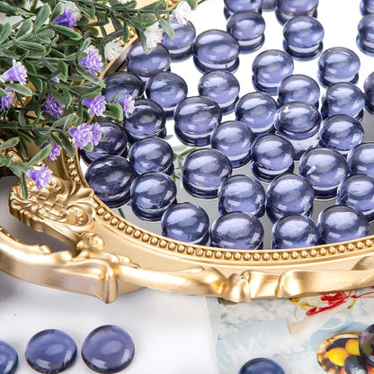 Lila Glasnuggets 450g Deko Mosaiksteine Kinder Basteln 1,7-1,9cm