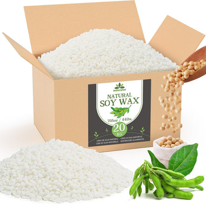 20kg Sojawachs für Kerzen – Premium Qualität & Nachhaltig