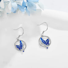 VONALA Schmetterling Ohrringe Sterling Silber Blau Damen