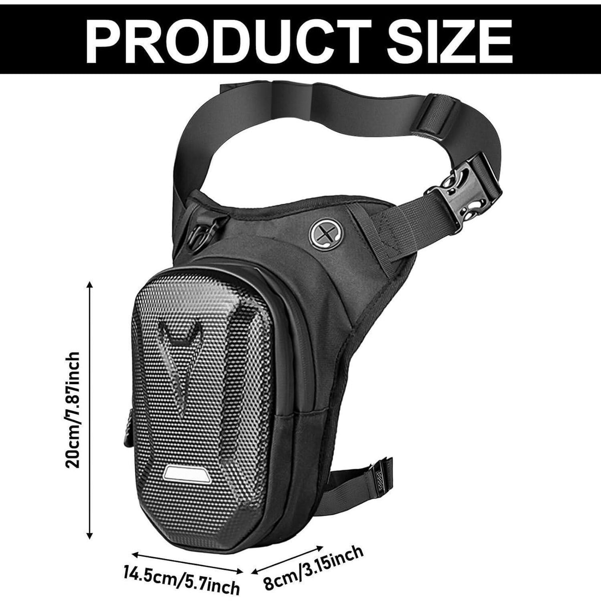 Motorrad Beintasche Wasserdicht – Sport Gürteltasche für Herren & Damen