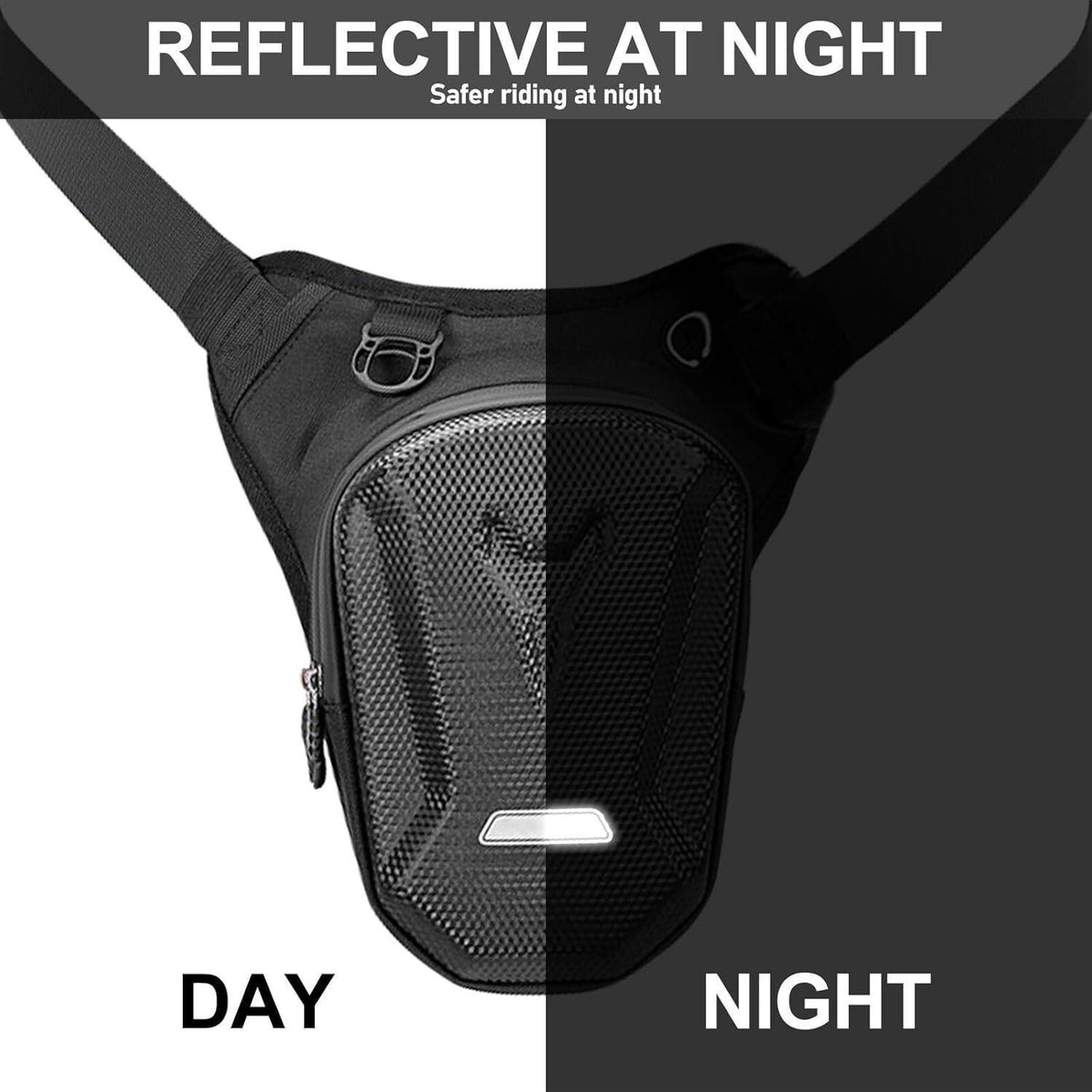 Motorrad Beintasche Wasserdicht – Sport Gürteltasche für Herren & Damen