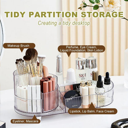 360° Drehbarer Make-up Organizer für Schminktisch & Bad
