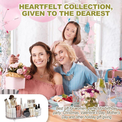 360° Drehbarer Make-up Organizer für Schminktisch & Bad