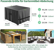 Wasserdichte Gartenmöbel Abdeckungen Rattan Oxford Gewebe