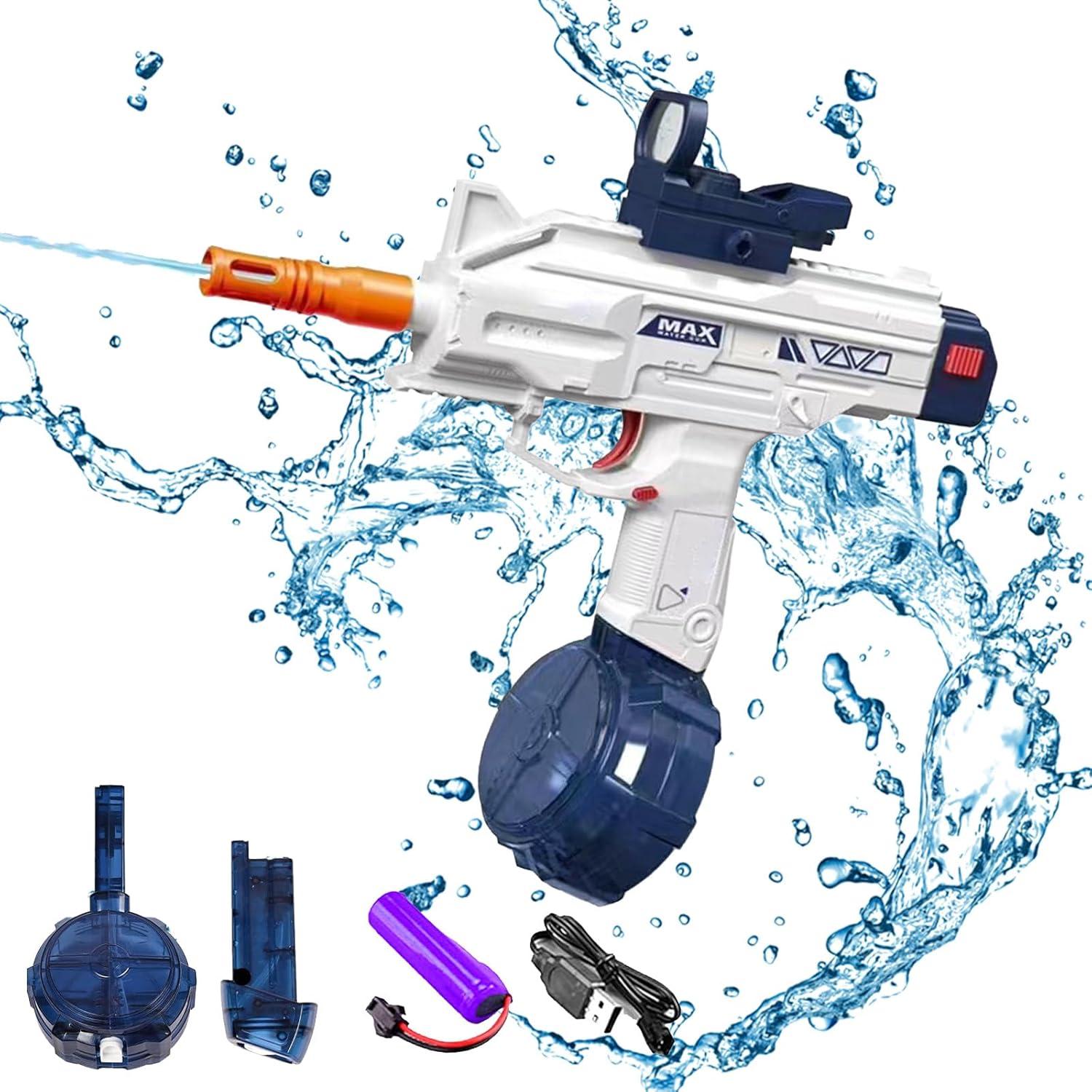 Elektrische Wasserpistole mit 10m Reichweite für Sommerpartys