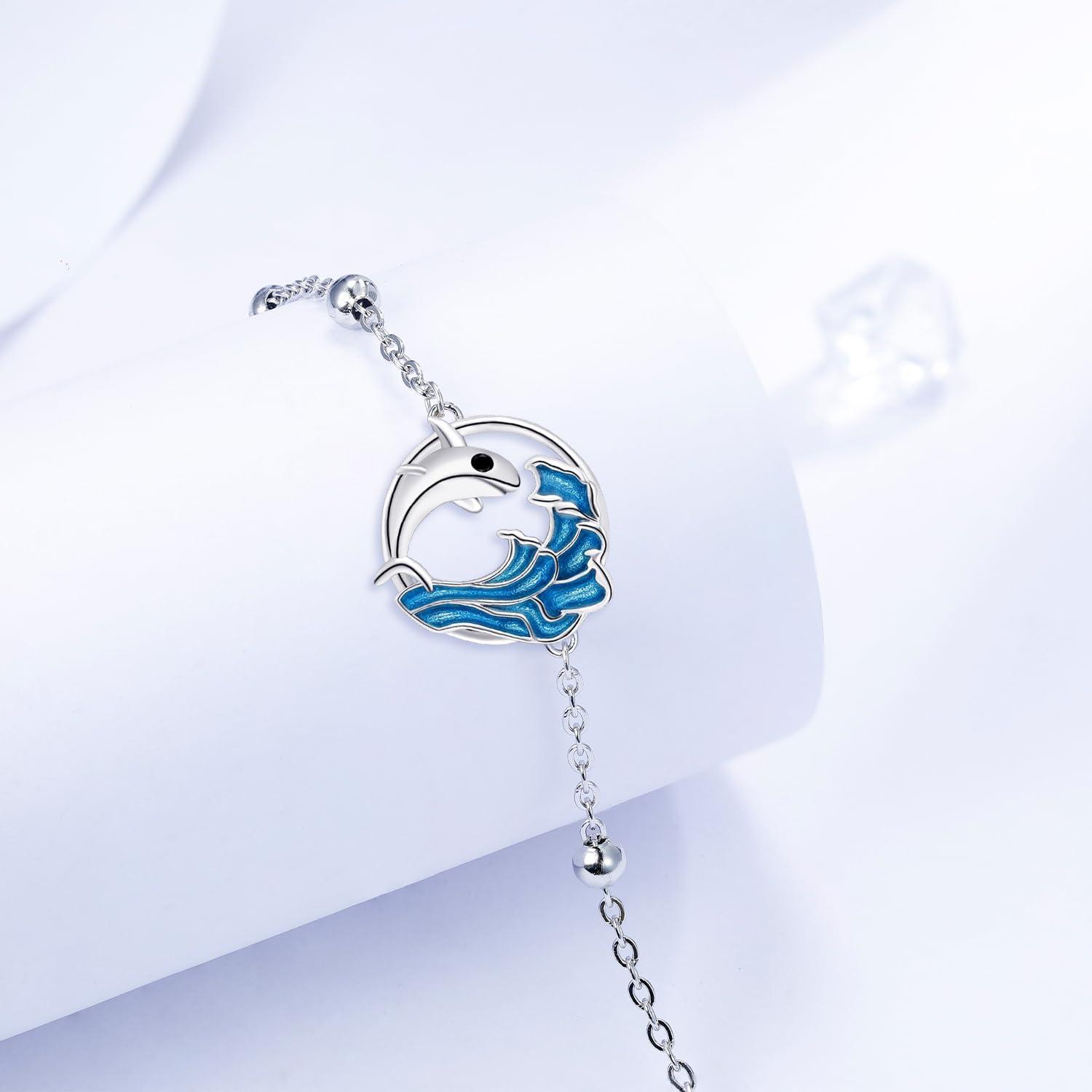 925 Silber Fußkettchen für Damen, Boho Knöchelornamente