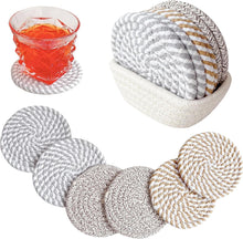Boho Baumwolle Untersetzer Ablagekorb Saugfähig Set