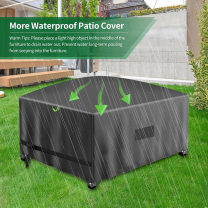 Wasserdichte Gartenmöbel Abdeckung 210D Oxford 150x90x75 cm