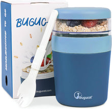 Müslibecher to go Joghurt Lunchpot Löffel Obstbehälter Salatbecher