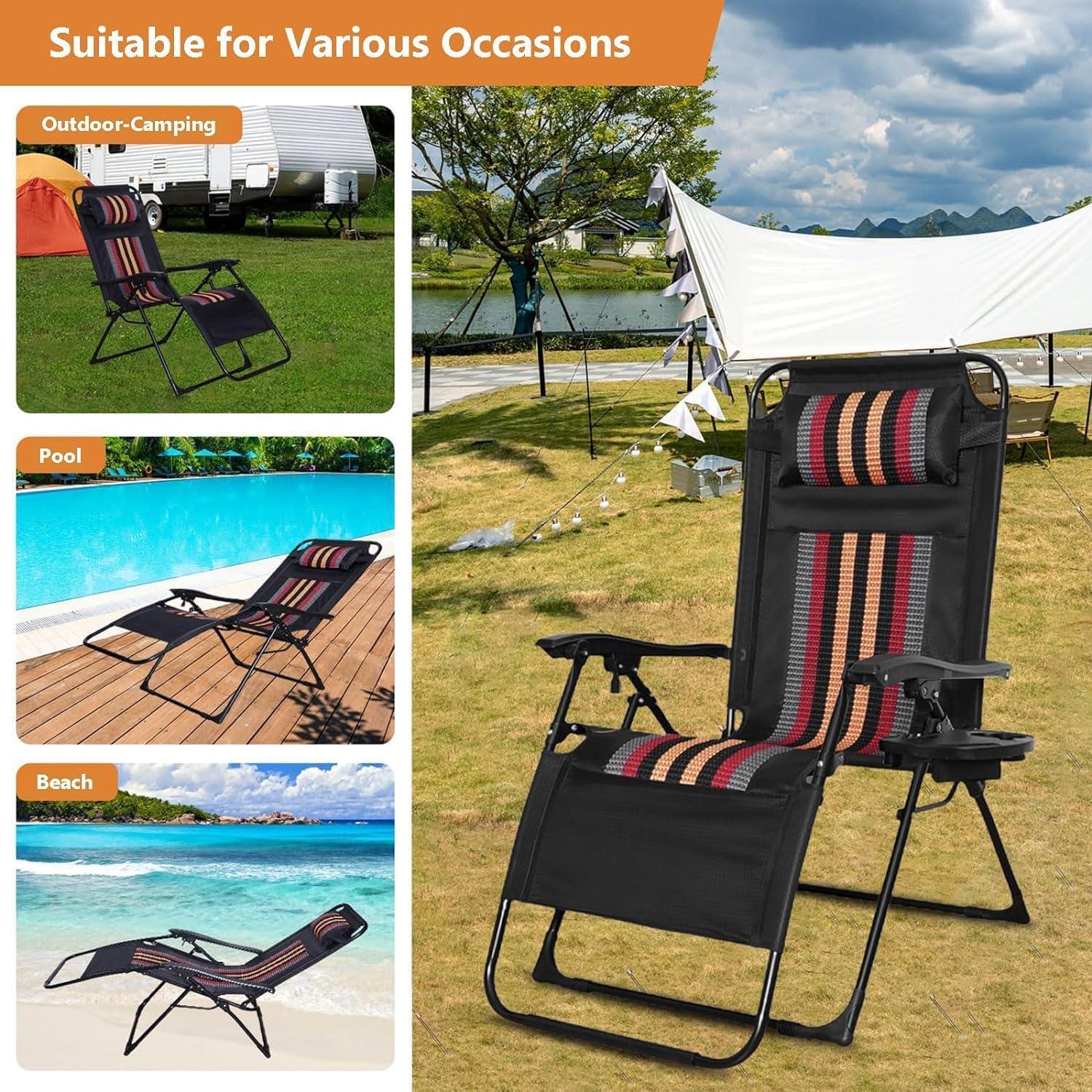 Liegestuhl Garten Klappbar Extra Breit Sonnenliege Abnehmbarer