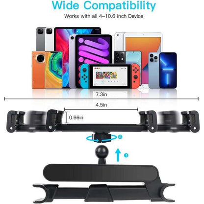 Tablet Halterung Auto 360° Drehung Ausziehbar für Rücksitz