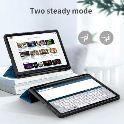 Hülle für Samsung Galaxy Tab S6 Lite 10.4 Zoll mit Schutzfolie und S Pen Halter