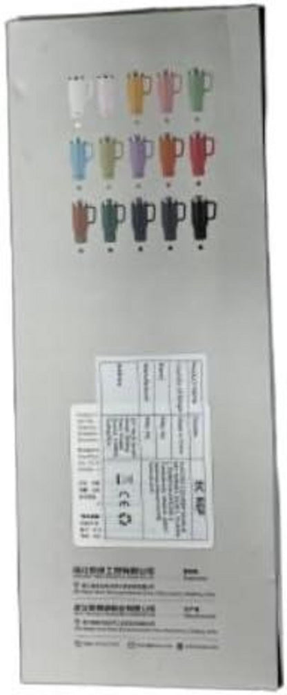 Riley Joy 1200ml Thermobecher Strohhalm Edelstahl Rosarot
