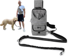 Pecute Joggingleine mit Umhängetasche und Lagerungsfunktion