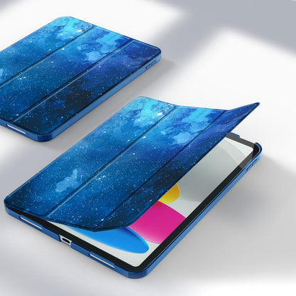Schutzhülle iPad 10.9 Zoll A2757/A2777 Ultra Dünn Matt Blau