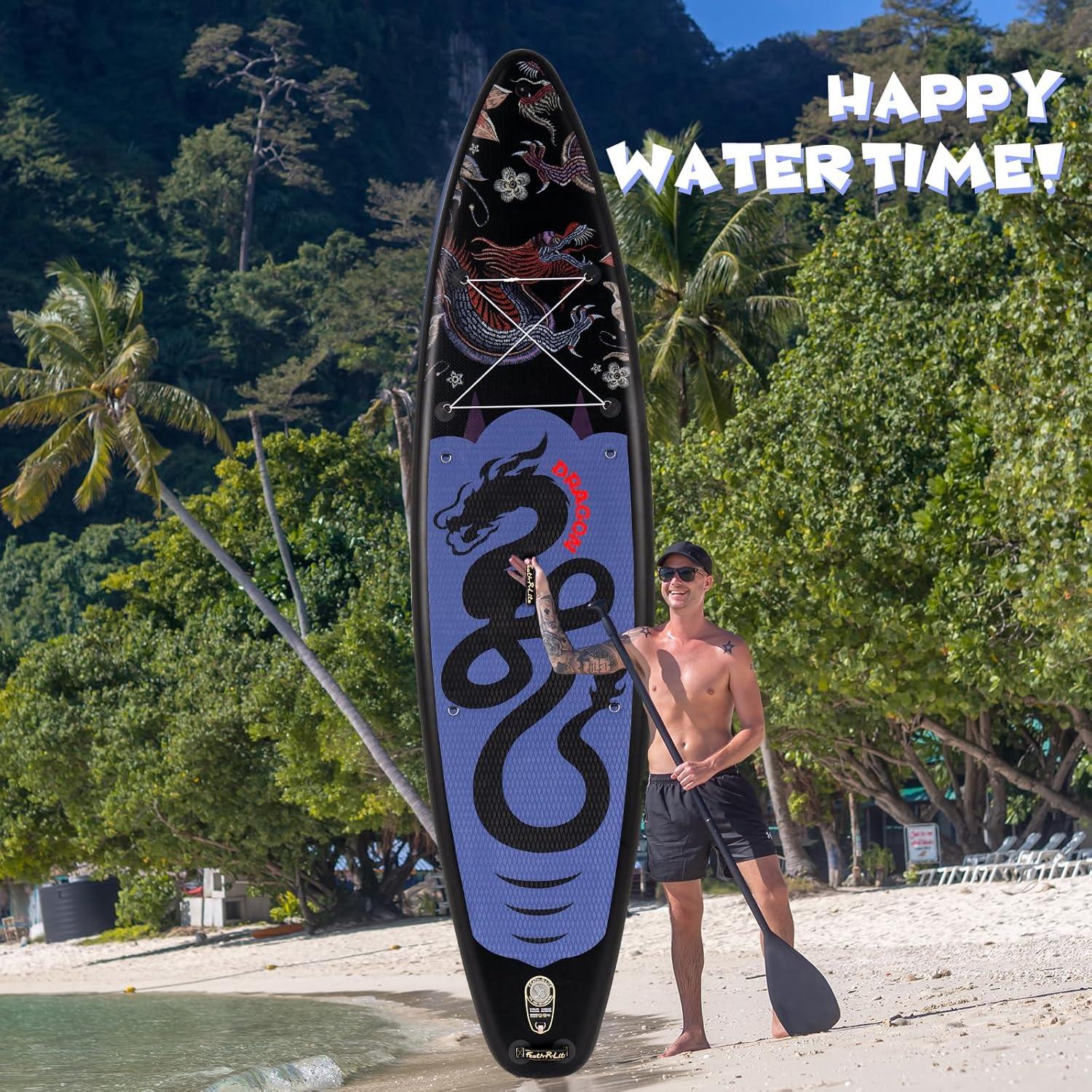 Aufblasbares Stand Up Paddle Board 350×83×15CM mit Paddel