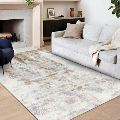 Wohnzimmer Teppich 160x230cm – Modern, Rutschfest & Waschbar