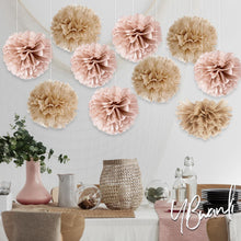 Boho Vintage Pompons Deko Hochzeitsparty Baby Party Warme