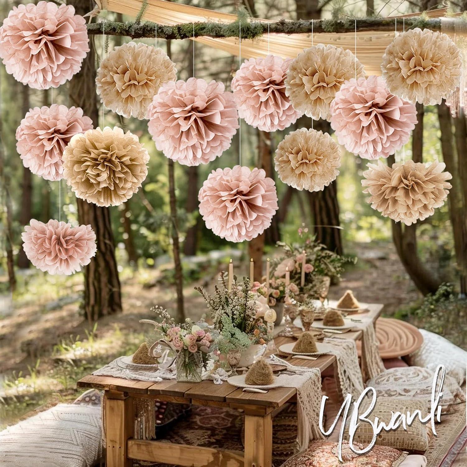 20er Vintage Pompons Deko Boho Hochzeit Party Deko