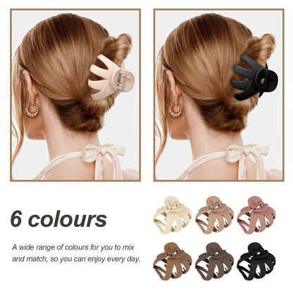 8er Pack Octopus Haarspangen Groß Hair Claw Clip