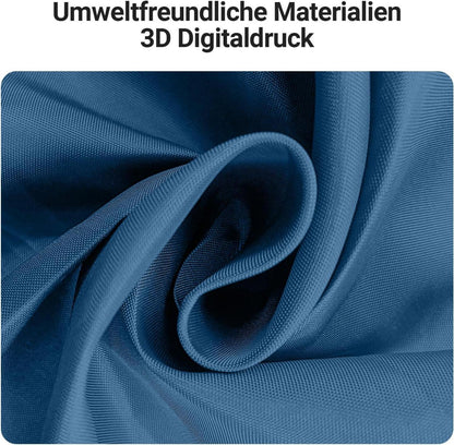 Duschvorhang Dunkelblau 150x200cm Antischimmel Polyester Stoff