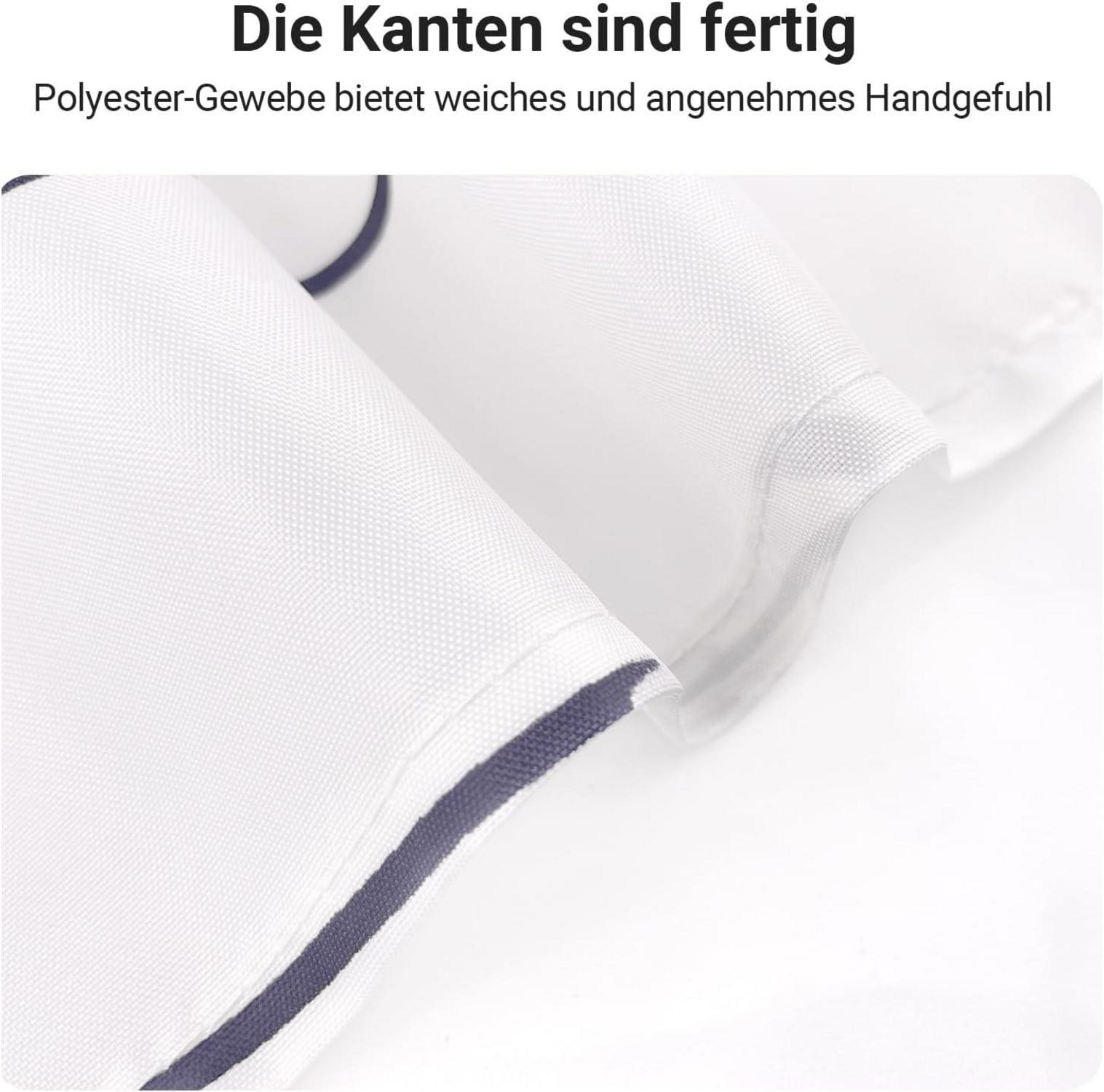 Duschvorhang 220x200cm Weizenohr Antischimmel Wasserabweisend Polyester Stoff
