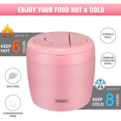 Thermos Lunchbox 970ml Edelstahl – Auslaufsicher & Warmhaltend