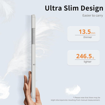 Samsung Galaxy Tab A9 Plus 11 Zoll 2023 Hülle - Ultradünn - Standfunktion - Grau