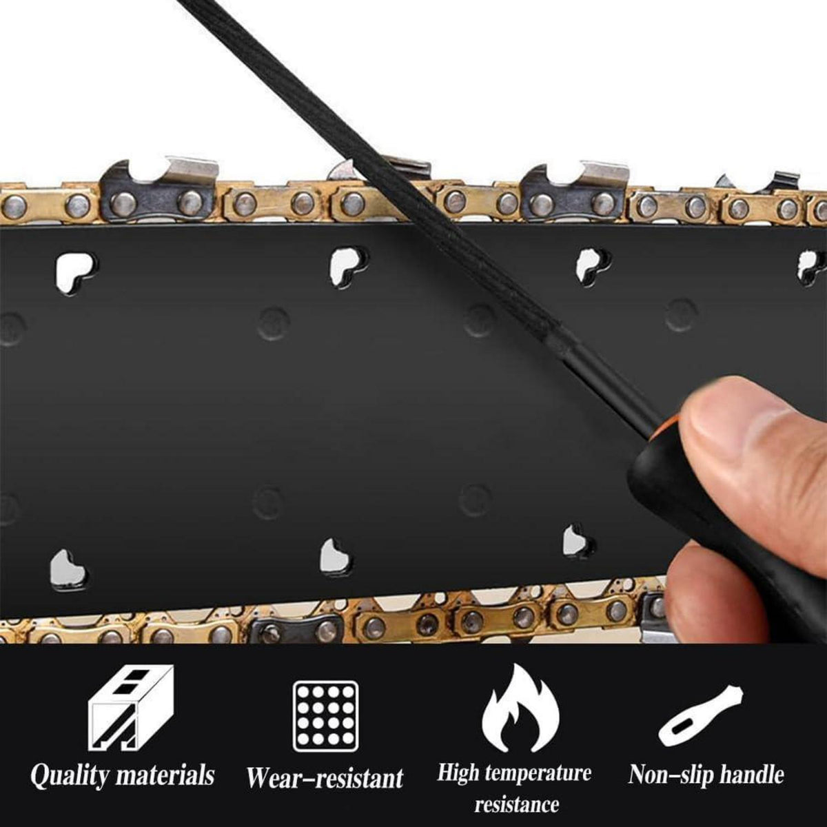 Metallfeilen Set 4er-Set – Rundfeilen für Werkstatt & DIY