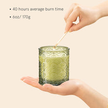 Goldener Duftkerze im Glas 170g, Naturwachs, 55