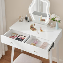 ANWBROAD Schminktisch LED Spiegel Makeup Vanity Set 3 Farben
