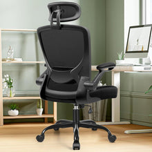 KERDOM Bürostuhl Ergonomisch Verstellbare Kopfstütze