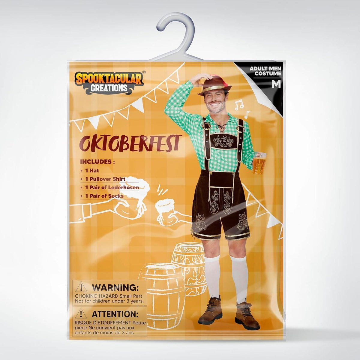 Oktoberfest Herren Kostüm Set - Bayerische Tracht Deluxe
