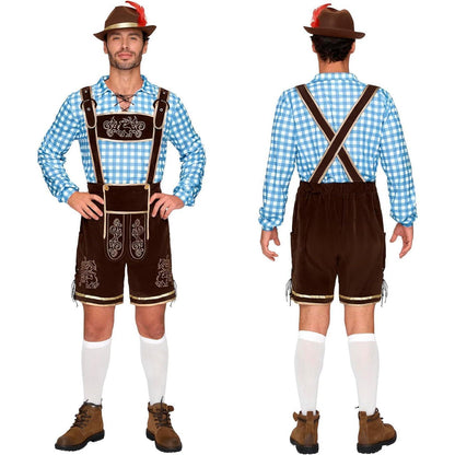 Oktoberfest Herren Kostüm Set - Bayerische Tracht Deluxe