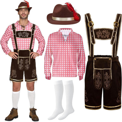 Oktoberfest Herren Kostüm Set - Bayerische Tracht Deluxe
